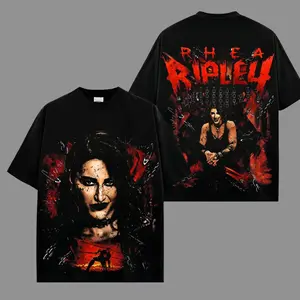 Rhea Ripley "Mami" v2 WWE Legend Premium Wrestling T Shirt 100% Cotton T-Shirt The Charismatic Army, Team Xtreme Shirt, WWE Fans Shirt, WWE Event Outfit HTM