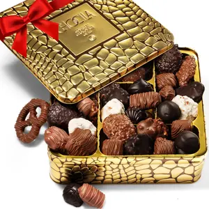 Chocolate Gift Basket – Gourmet Chocila Chocolates Variety Snack Box | Perfect Holiday, Christmas & Thanksgiving Gift for Him, Her, Men, Women, Family, Corporate Parties, Sympathy & Birthdays