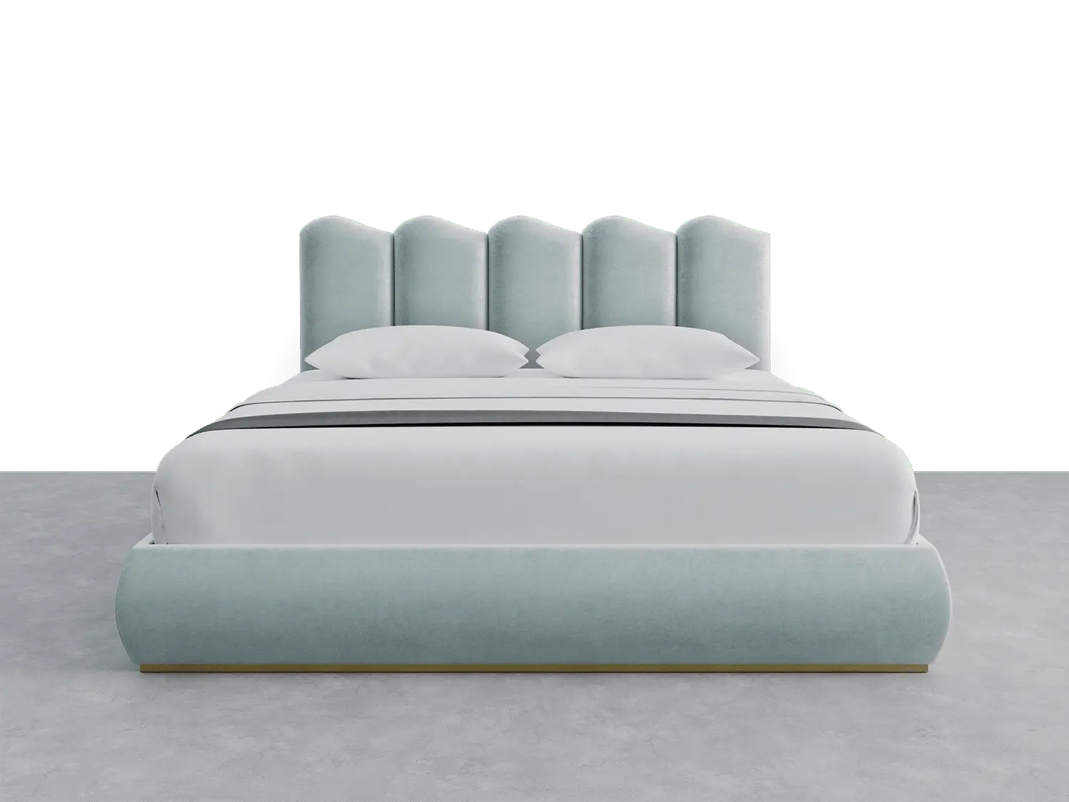 Luna Upholstered Panel Headboard Sogno Layout - 76" X 46"
