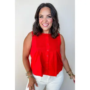 Crimson Breeze Swing Top