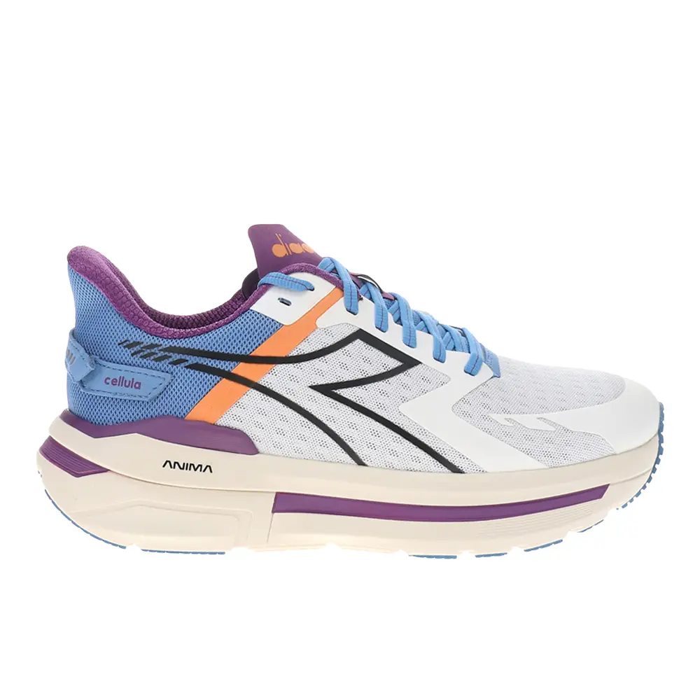 diadora Mens Cellula Running Sneakers Shoes - White