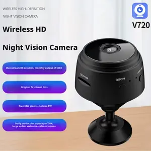 A9 Wireless Magnetic WiFi Security Camera - HD, WiFi Night Vision, Smart CCTV Surveillance Camera for Home, Indoor Outdoor Use