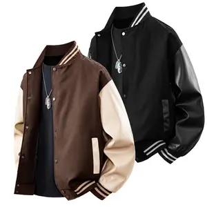 Spring And Autumn Men's Casual Jacket, Retro Jacket Top Coat