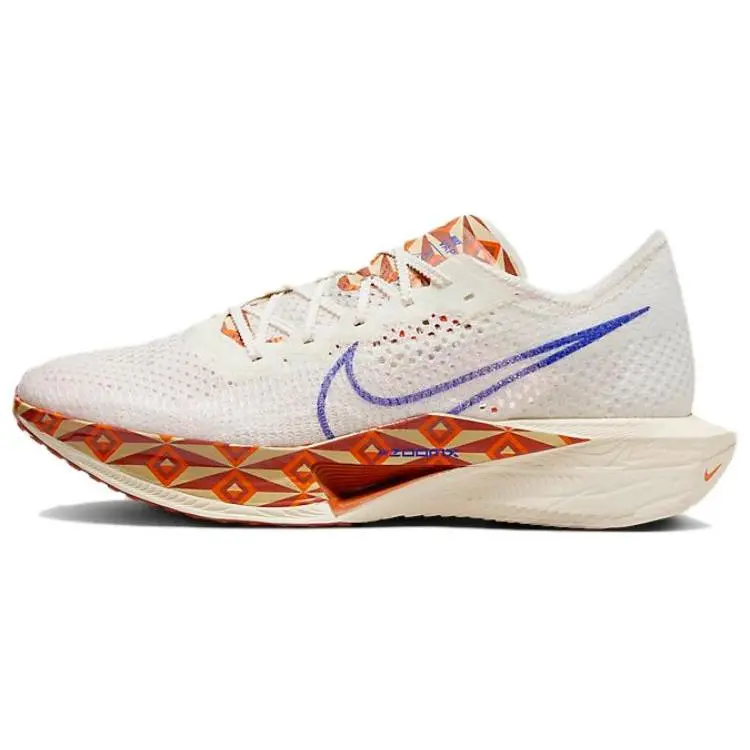 Nike VaporFly Next 3 Blue Ribbon Sports Versatile Comfort Low Top Running Shoes Men's White FQ7676-100