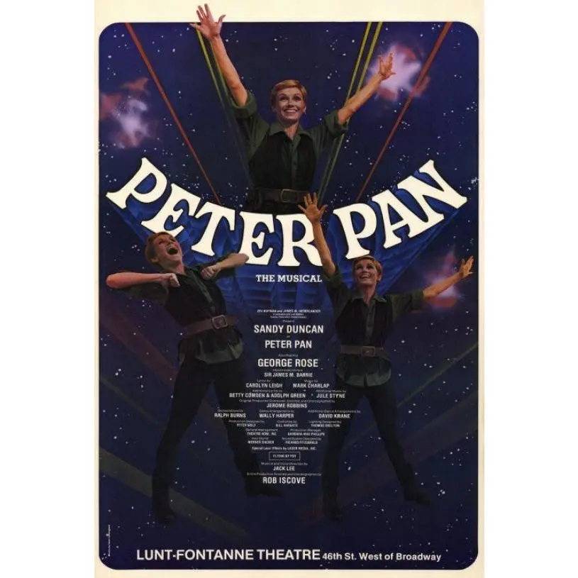 Peter Pan (Broadway) Movie Poster Print (27 x 40)