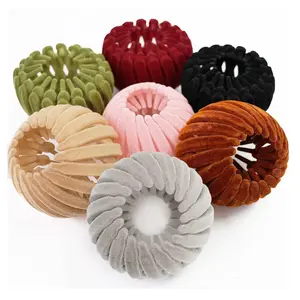 Bird Nest Magic Hair Clip Set 7PCS | Bun Maker Ponytail Holder & Scrunchie Hair Accessories for Women