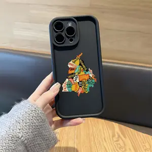 1 High Bamboo Black Punjab-Hot Map TPU Material Drop-Proof Case with Precise Cutouts and Full Coverage Protection. Suitable for Apple iPhone 17 E Air Pro ProMax iPhone16 15 14 Plus 13 12 Mini 11 X XS XR. The Perfect Gift for Birthdays, for Your Girlfriend