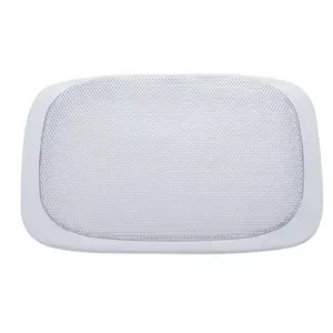 United Pacific - Chrome Rectangular Speaker Cover for Peterbilt