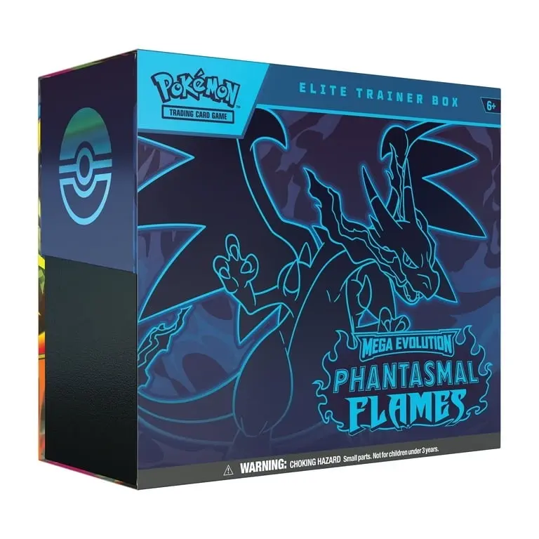 [SHIPS SEALED] Pokemon Mega Evolution Phantasmal Flames Elite Trainer Box