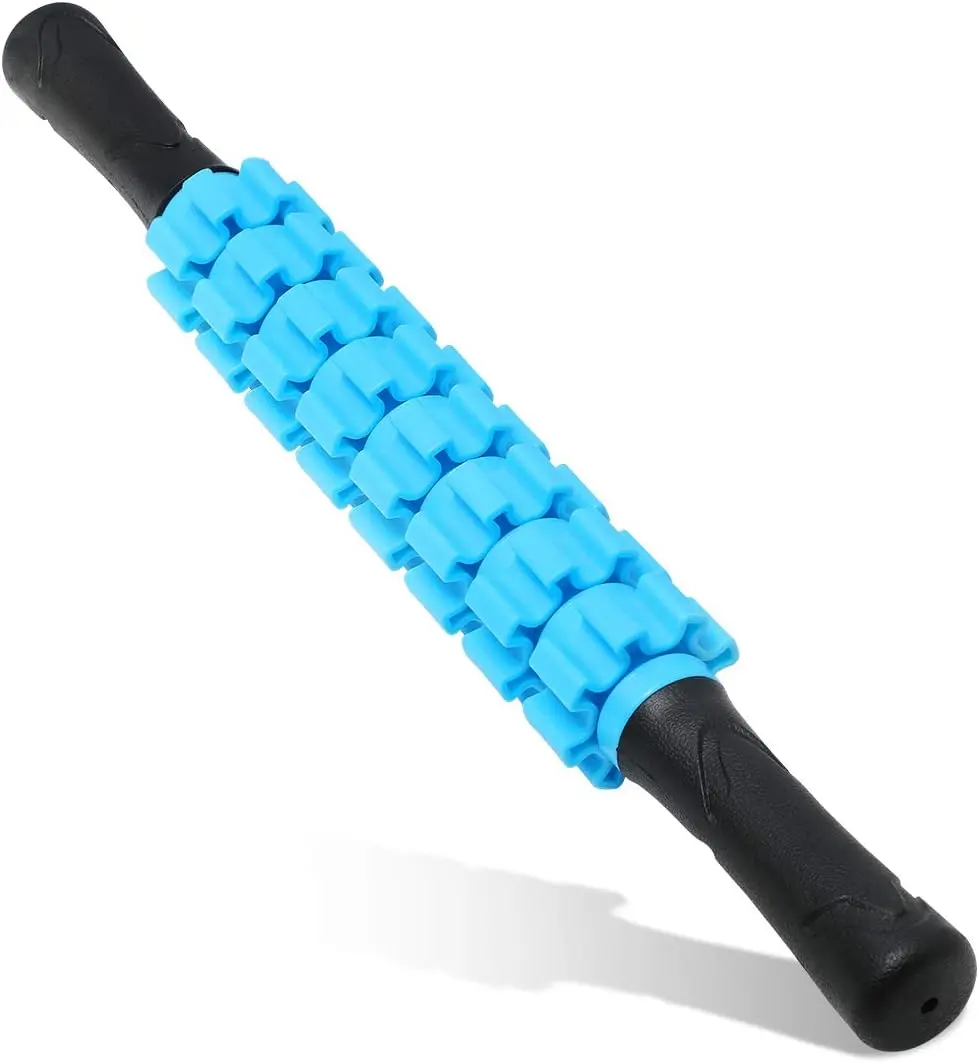 Manual Massage Roller Stick - Body Care Daily Deep Tissue Lipo Roller for Leg Muscle Relief, Trigger Point Targeting (Ideal for Calves, Thighs)