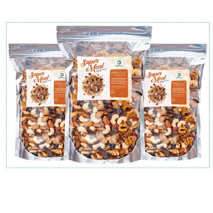 PLANTERS Deluxe Salted Mixed Nuts, Party Snacks, Plant-Based Protein 34oz (3 bag)
