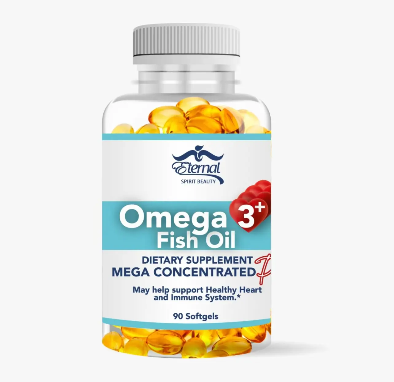 Eternal Spirit Beauty- Omega 3+ Fish Oil Mega Concentrated