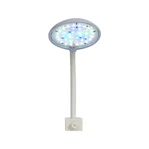 Garvee LED Aquarium Light with 48 LEDs, Clip-on Design, Intelligent Controller Settings, USB Powered Mini Fish Tank Clamp Light, Energy Efficient, High Brightness 7W Dimming Clip Light Available in White and Black