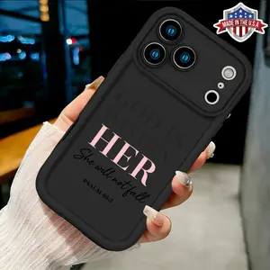 Vintage Christian Bible Verse God Is Within Her Aesthetic Pattern Case for iPhone 17 16 15 14 Pro Max 13 12 11 XR XS Plus Air Slim Shockproof Anti Drop Durable TPU Cover