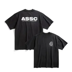 ASSC Classic Unisex Hoodie Gildan Vintage Gothic Graphic Cotton Poly Hooded Sweatshirt for Womenswear Tops