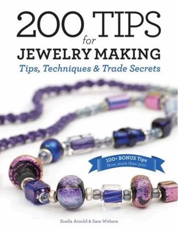 Used Hardback Book - 200 Tips for Jewelry Making: Jewelry Design Techniques and Trade Secrets by Xuella Arnold (English)