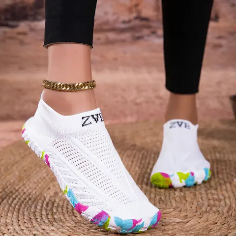 Women's Quick-Dry Water Shoes, Soft Sole Barefoot Feel, Skin-Friendly Swimming Diving Beach Shoes, Outdoor Summer Fishing Shoes, Aqua Pool Shoes, Shoes For Water