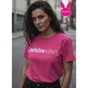 Unfollow Ordinary T-Shirt  (100% Cotton | Soft Tees)