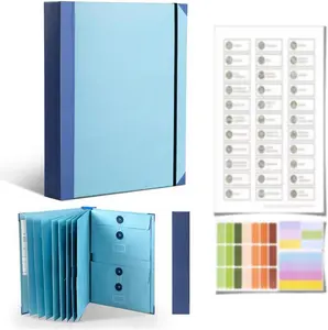 The Life Book Document Organizer - Binder for Important Documents, in Case I Go Missing Binders, Folio Document Organizer, Life Books if I Die Binders to Storing Papers, Certificates