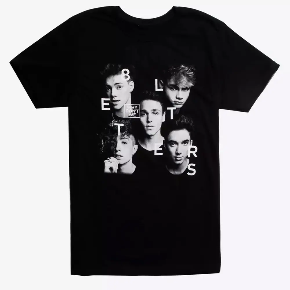 Why Don't We 8 Letters T-Shirt