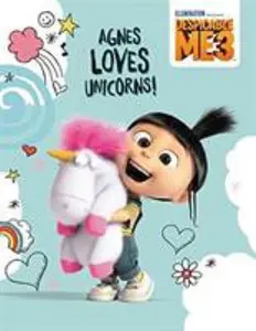 USED-Despicable Me 3: Agnes Loves Unicorns! by Universal (Hardcover)