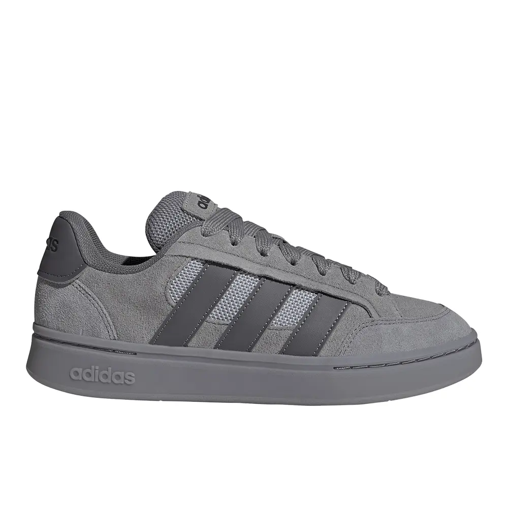 adidas Mens Grand Court Alpha Skate Sneakers Shoes - Grey