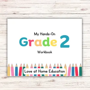 2nd Grade Learning Book Writing Practice Notebook Spiral Coil Notebook