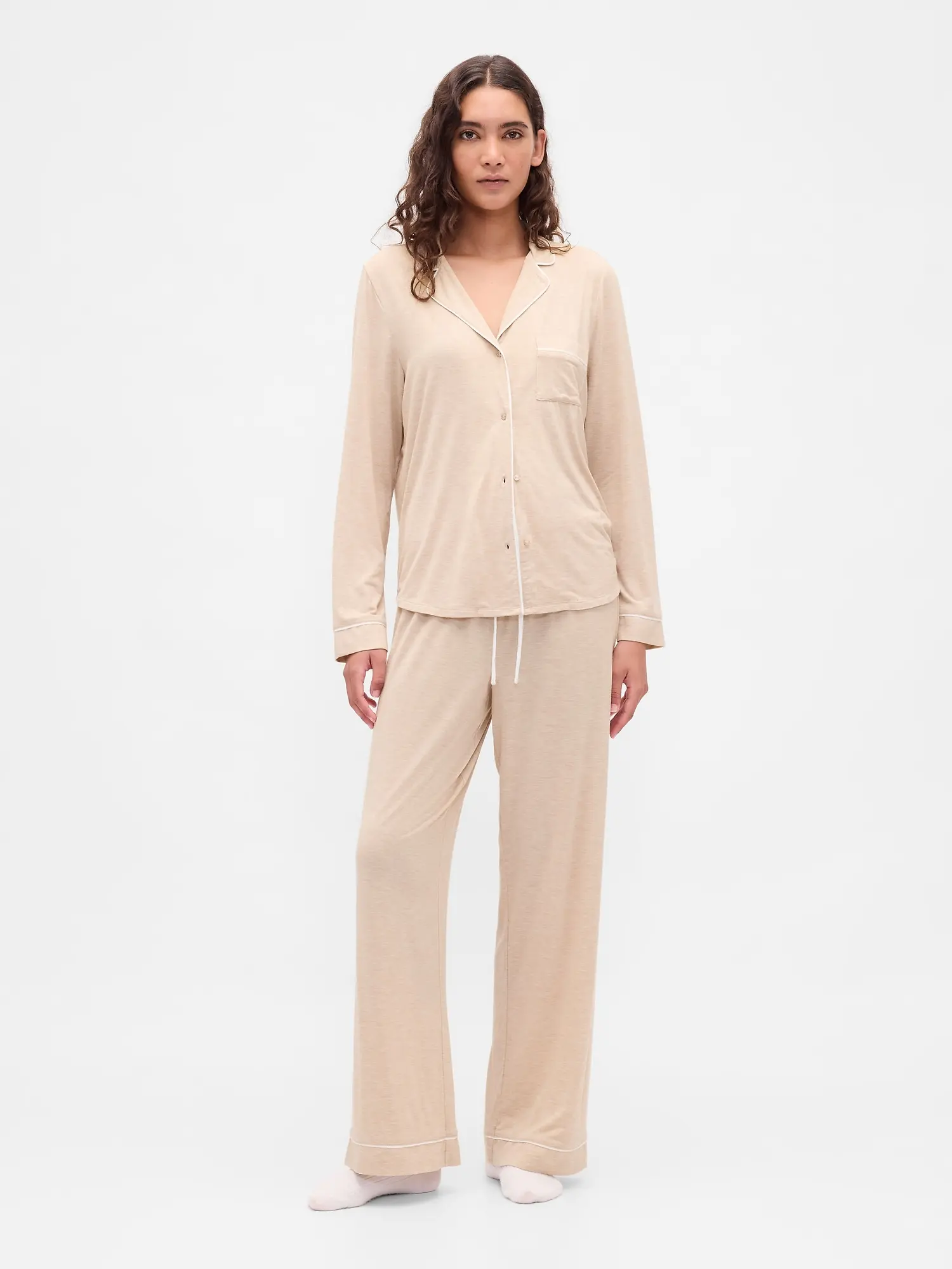 Oatmeal Beige Heather