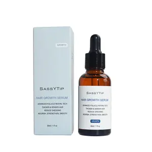 SASSYTIP Extra Strength Hair Growth Oil with Minoxidil Rosemary & Ginseng Infused Fast Hair Regrowth for All Hair Types Rose Scent 30ml Thickening Boost Root Enhancer Haircare
