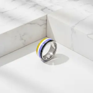 Non-Binary Pride Ring