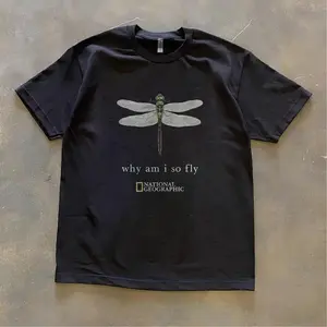 why am i so fly T- Shirt - Dragon Fly Shirt - Sweatshirt - Hoodie Unisex Heavy Cotton Tee