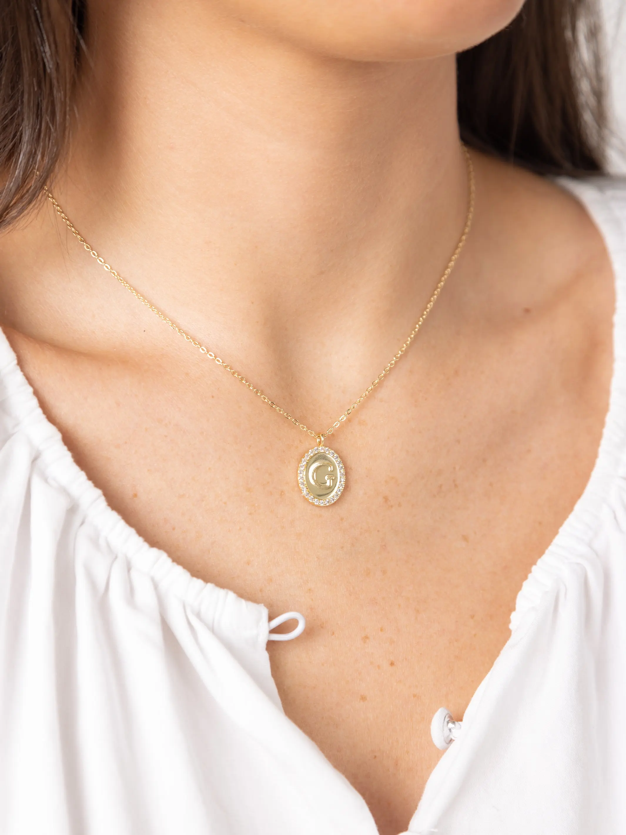 Samantha Luxe Initial Necklace