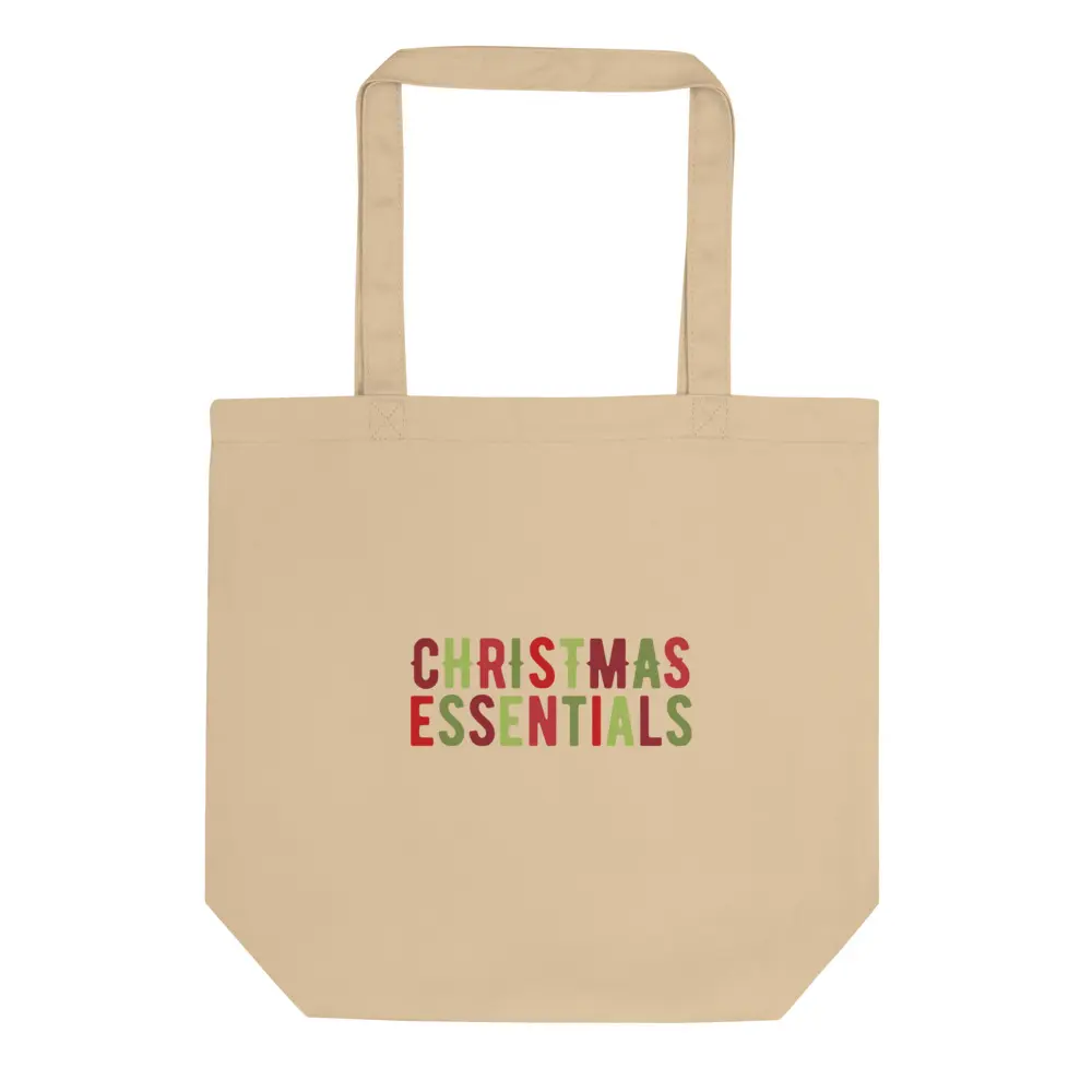 Christmas Essentials Tote Bag | Holiday Tote Bag | Holiday Shopper