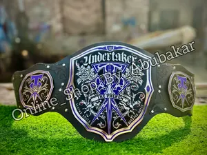 NEW UNDERTAKER PHENOMENON CHAMPIONSHIP REPLICA TITLE BELT 2MM BRASS