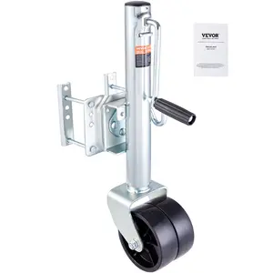 VEVOR Boat Trailer Jack 35.3 in,  Bolt-on Trailer Tongue Jack Weight Capacity Max 2000 lbs, with PP Wheel and Handle for lifting RV Trailer, Horse Trailer, Utility Trailer, Yacht Trailer
