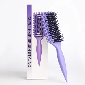【Upgraded version】Curl Defining Brush,Vented Hair Brushfor Detangling,Shaping and Defining Curls For Women andMen Less Pulling Wide-MothersDay GiftForMom Teeth Design EffortlesslyShaping & Defining Curls Anti-tangling vintage hair brush hair products