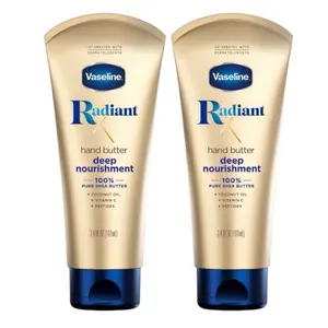 Vaseline Radiant X Hand Butter 3.4 Oz Pack of 2 Skincare