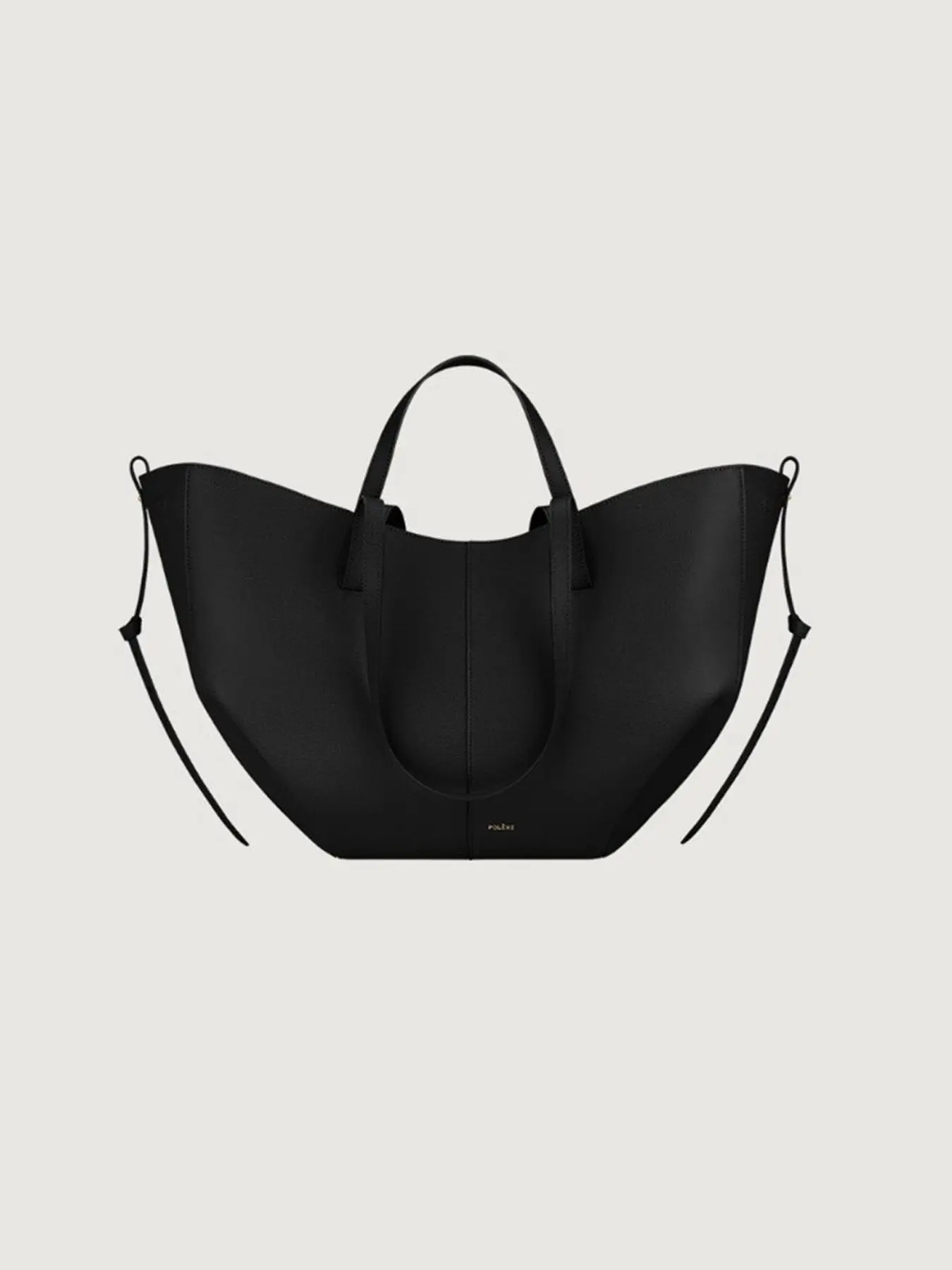 Wing bag, lychee pattern cowhide handbag, tote large-capacity commuter bag, women's shoulder bag