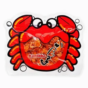 2025  UMAYA Okabe Kanikko - Ready To Eat Fried Japanese Baby Crabs - With A Hint Of Sweet Honey and Savory Seasonings - Crunchy Gourmet Snack From Japan - Individual 2.3oz (65g) Snack Size Bag - Pack of 1