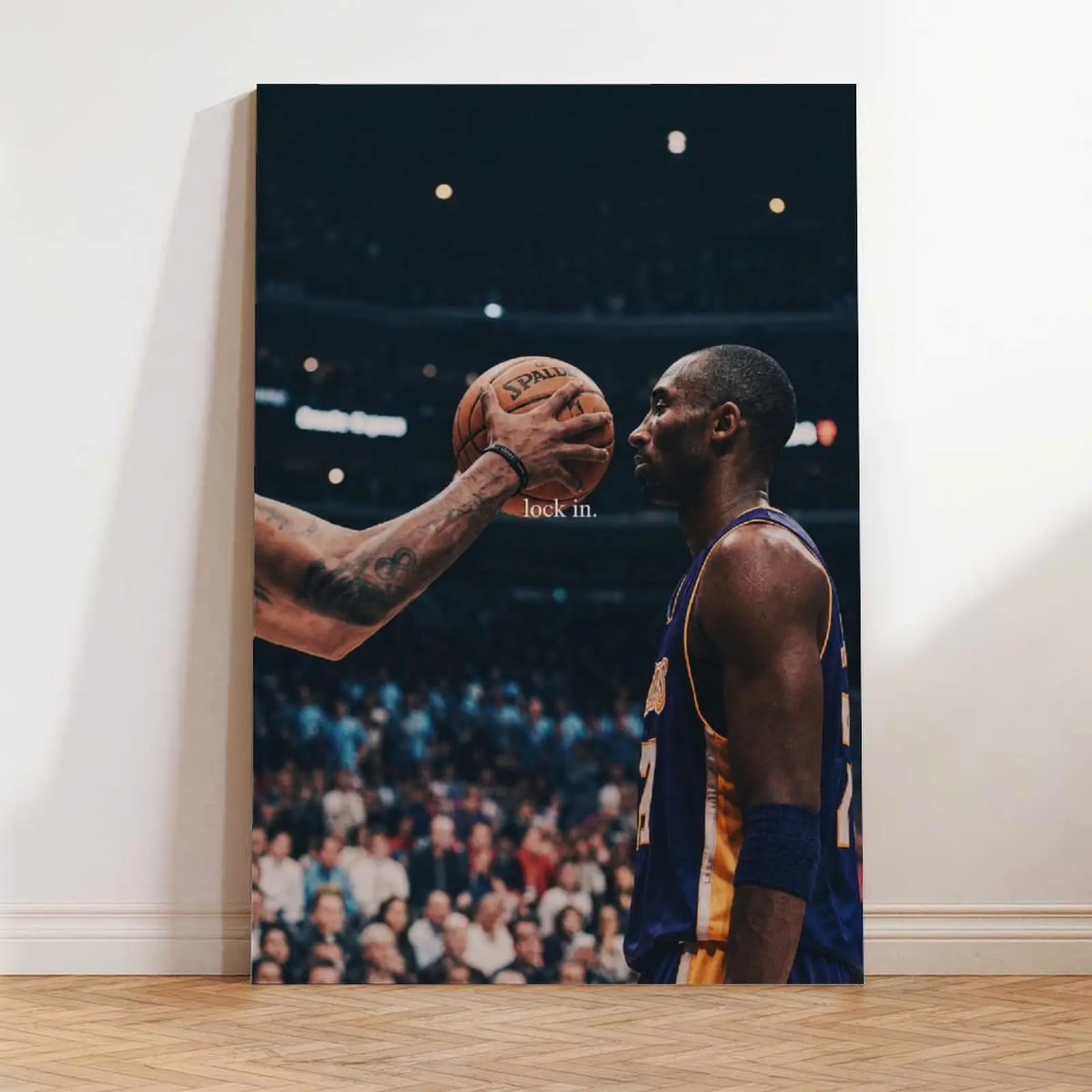 Kobe Bryant Lakers Basketball Poster, Motivational Sports Wall Art, Room Inspo, Bedroom Decor, 2026 Fall Home Decor