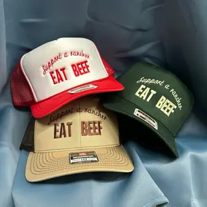 Support a Rancher Eat Beef Trucker Hats