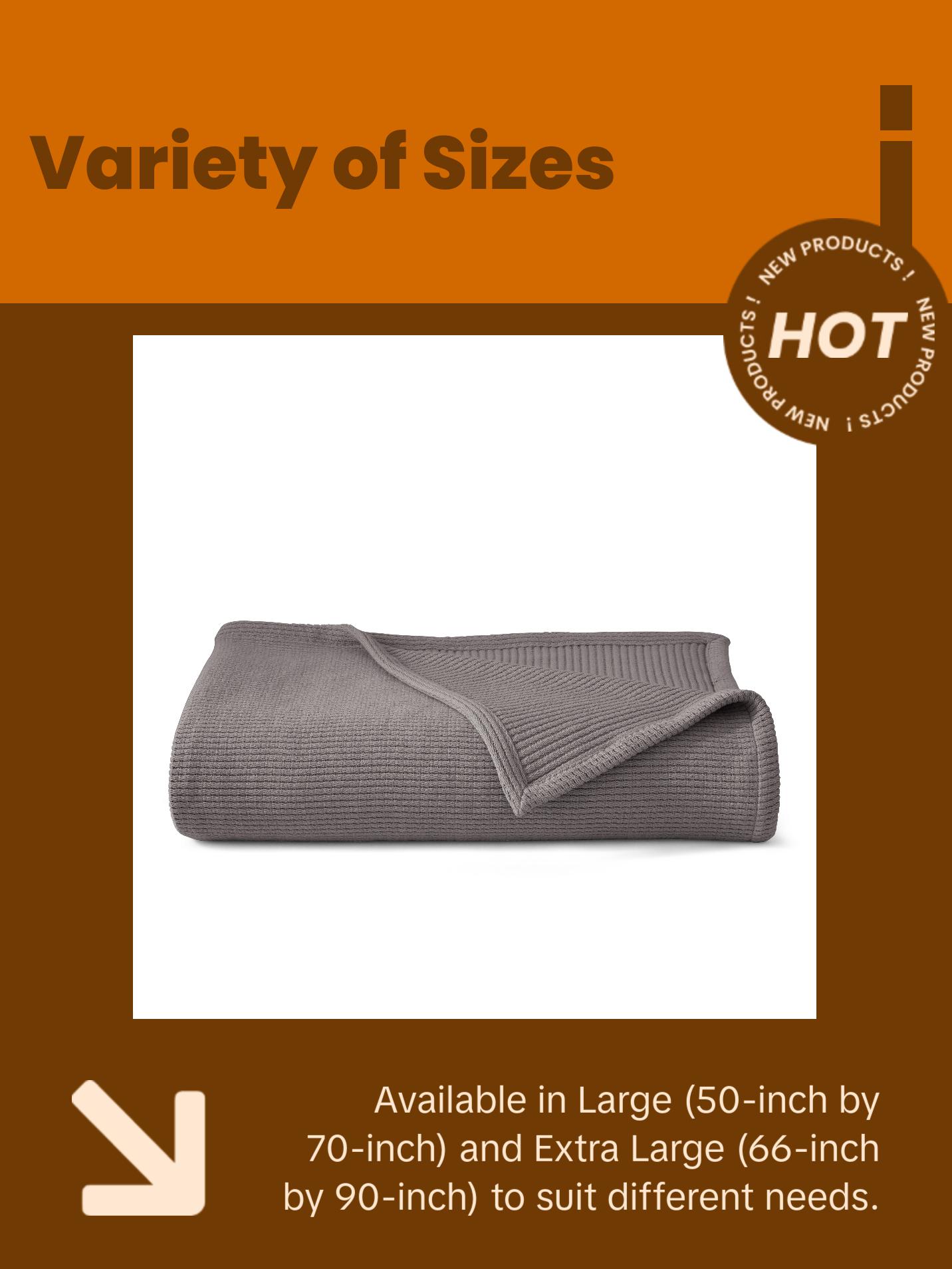 Sea Pines 100% Organic Throw Blanket