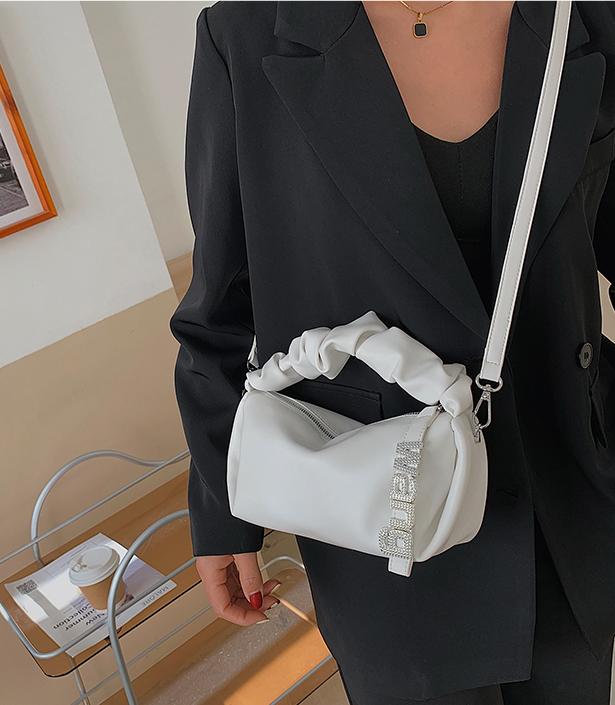 Women's New Shoulder Bag Fairy Student Underarm Bag Women's Pleated Handbag