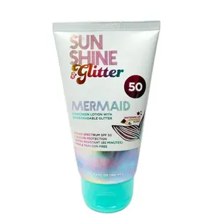 Sunshine & Glitter Mermaid SPF 50 Sunscreen Body Care Watermelon