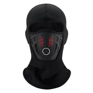 1pcs Winter Rider Warm Anti-Haze Balaclava Full Face Mask for Motorcycle Riding Cycling Ski Hood Cap Windproof Soft Outdoor Warm Bike Headwear
