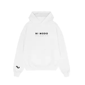 It Is What It Is - White Hoodie