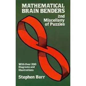 USED-Mathematical Brain Benders by Barr, Stephen (Paperback)