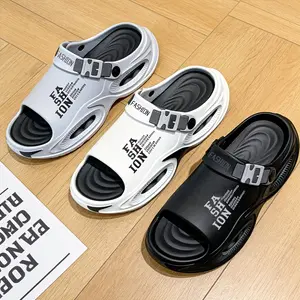 Unisex Eva Hole Shoes, Fashion Sport Style, Cloud Soft Comfort Sole, Simple Casual Design, Home Outdoor Leisure, Travel Beach Sandals, Open Toed Slippers slides for men