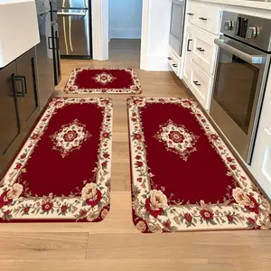 Christmas DoormatWitch Kitchen Mat Non Slip Halloween Doormat Machine Washable Flannel Indoor Outdoor Home Decor Ultra Comfortable quick drying bathroom mat decorative area rug indoor area