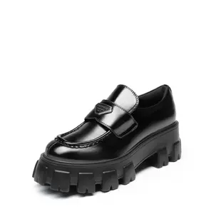 Dream Pairs Chunky Platform Loafers – Slip-On Dressy Comfort for Business-Casual & Everyday Fashion